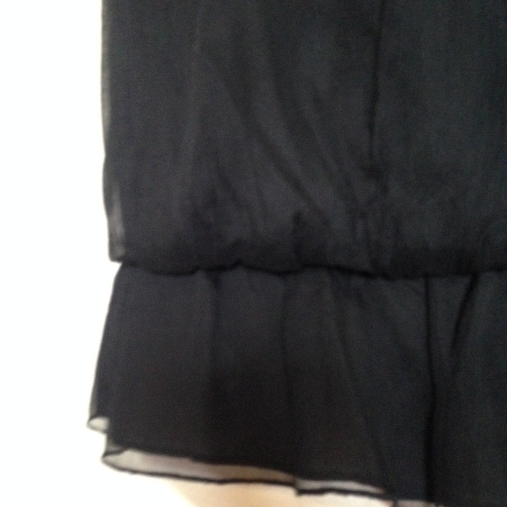 Black Halter Top - Picture 4 of 5